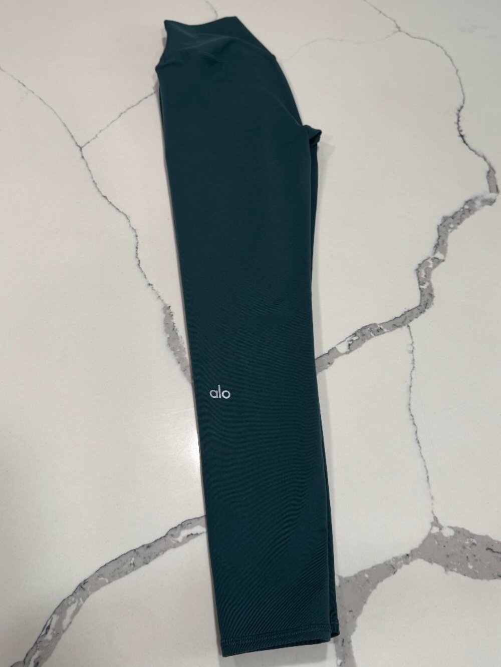 ALO Yoga Airlift 7/8 High-Waist Leggings XXS Midnight Green